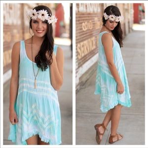 •Boho & Lace Dress•